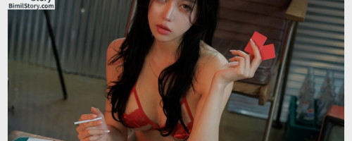 진다율 웹화보 비밀스토리 '진다율 Vol.08 타짜 : 팬티를 보여줘' 맛보기 - 모델 진다율